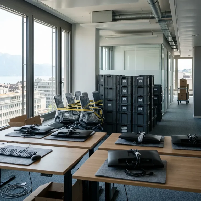 Déménagement d'entreprise dans le canton de Vaud
